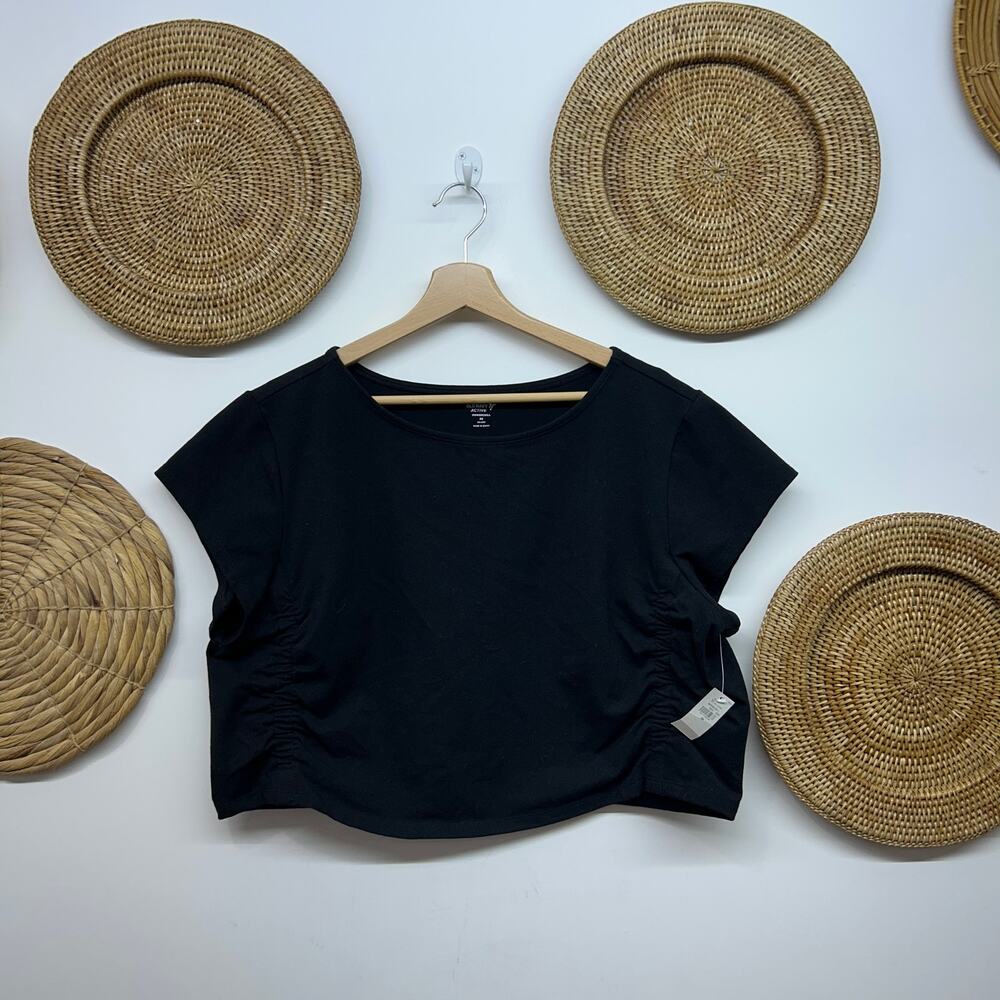 NEW Old Navy Active Powerchill Crop Cropped Tee T-Shirt Plus Size 2X Athleisure